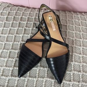 Rachel Zoe black flats loafers size 6,6.5,7,8 NWT